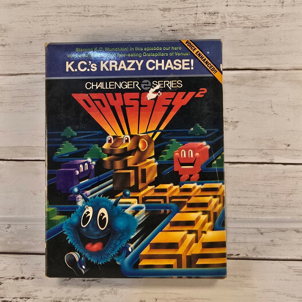 Magnavox Odyssey 2 K.C.'s Krazy Chase! AC9442 Challenger Series Game Box Manual